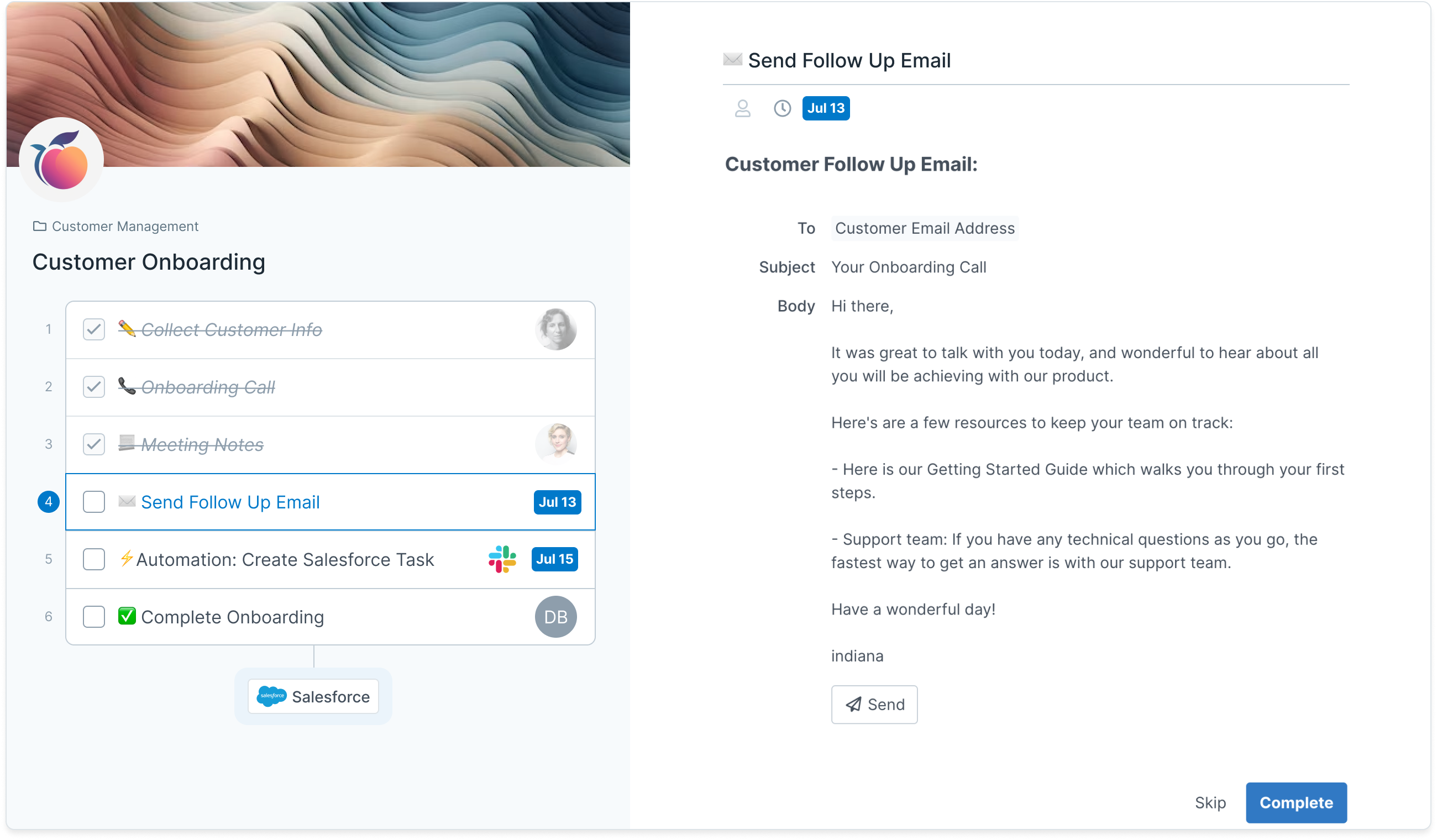Get real time insight at a glance