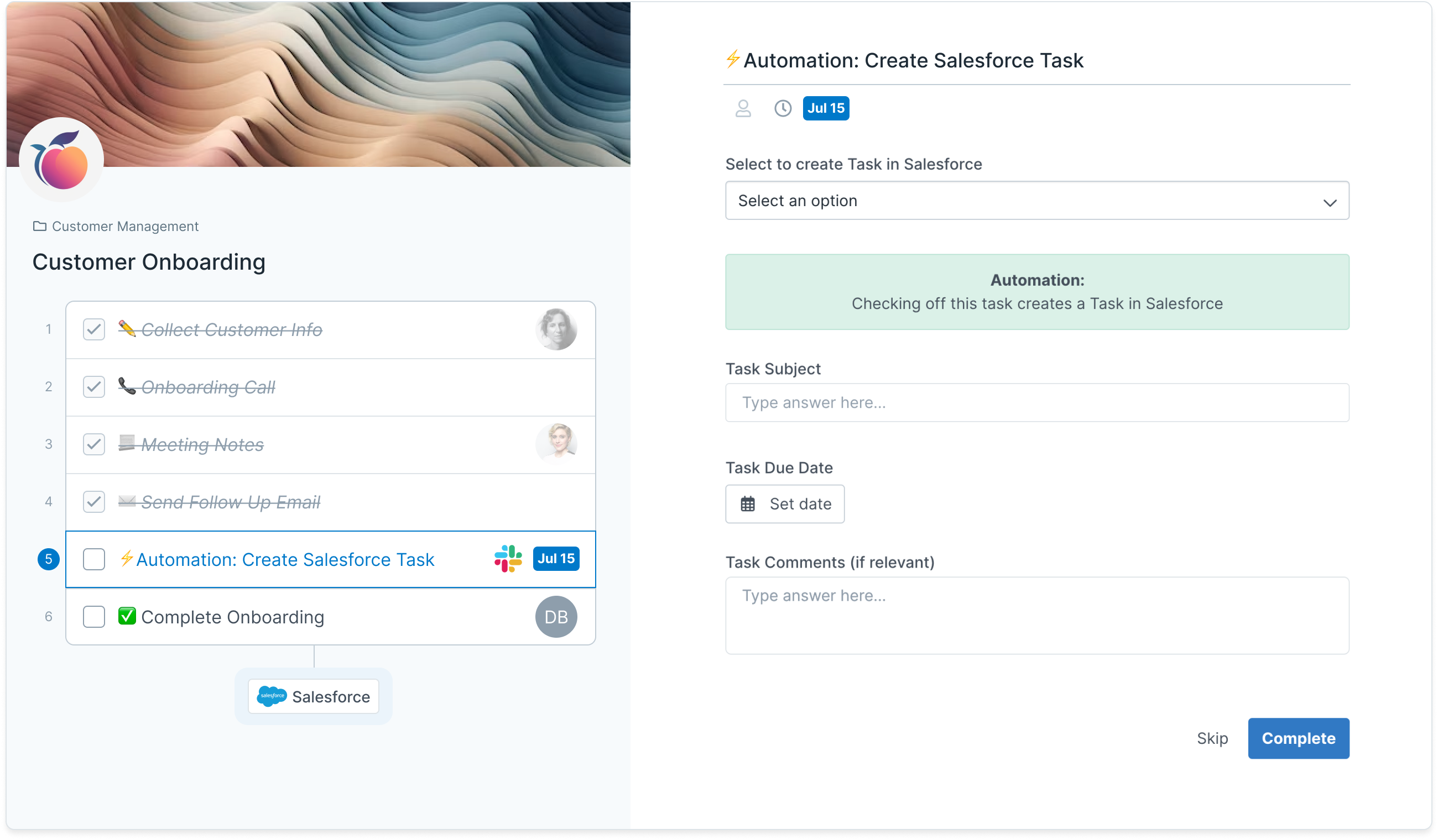 Automate routine focus elsewhere